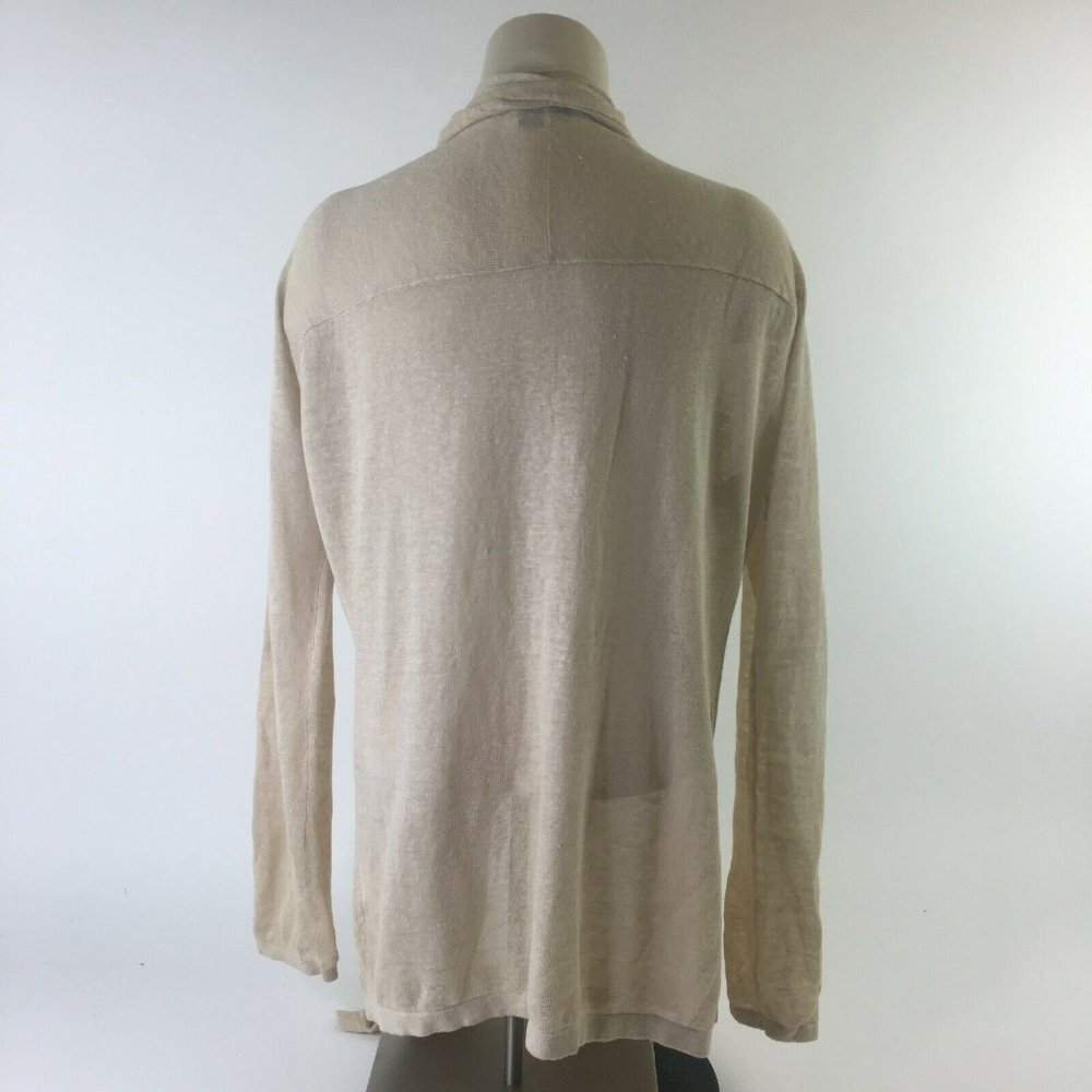 Karen Kane Cardigan Sweater Knit Open Front Long S - Picture 4 of 5